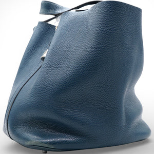 Taurillon Clemence Picotin Lock 26 Navy