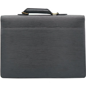 Black Epi Leather Ambassador Briefcase