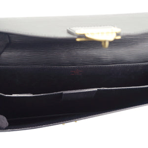 Black Epi Leather Ambassador Briefcase