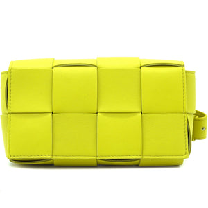 Nappa Maxi Intreccio The Belt Cassette Bag Kiwi