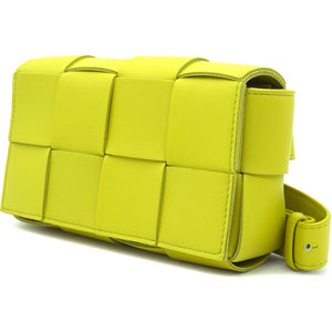 Nappa Maxi Intreccio The Belt Cassette Bag Kiwi