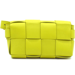 Nappa Maxi Intreccio The Belt Cassette Bag Kiwi