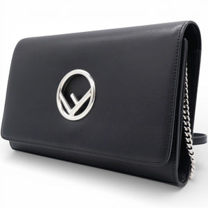 Vitello Cruise F is Fendi Wallet on Chain Black