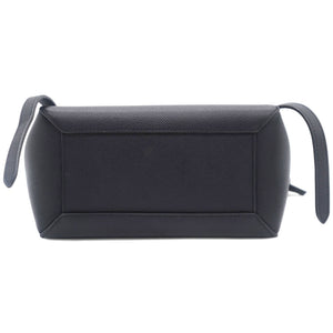 Grained Calfskin Nano Belt Bag Black