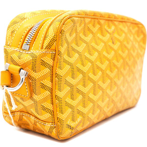 Chevron Print Coated Canvas Sac Messenger Bag