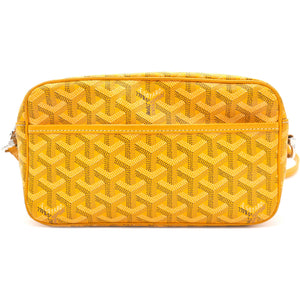 Chevron Print Coated Canvas Sac Messenger Bag