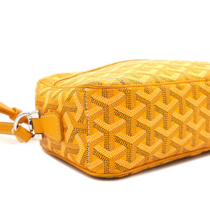 Chevron Print Coated Canvas Sac Messenger Bag