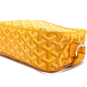 Chevron Print Coated Canvas Sac Messenger Bag