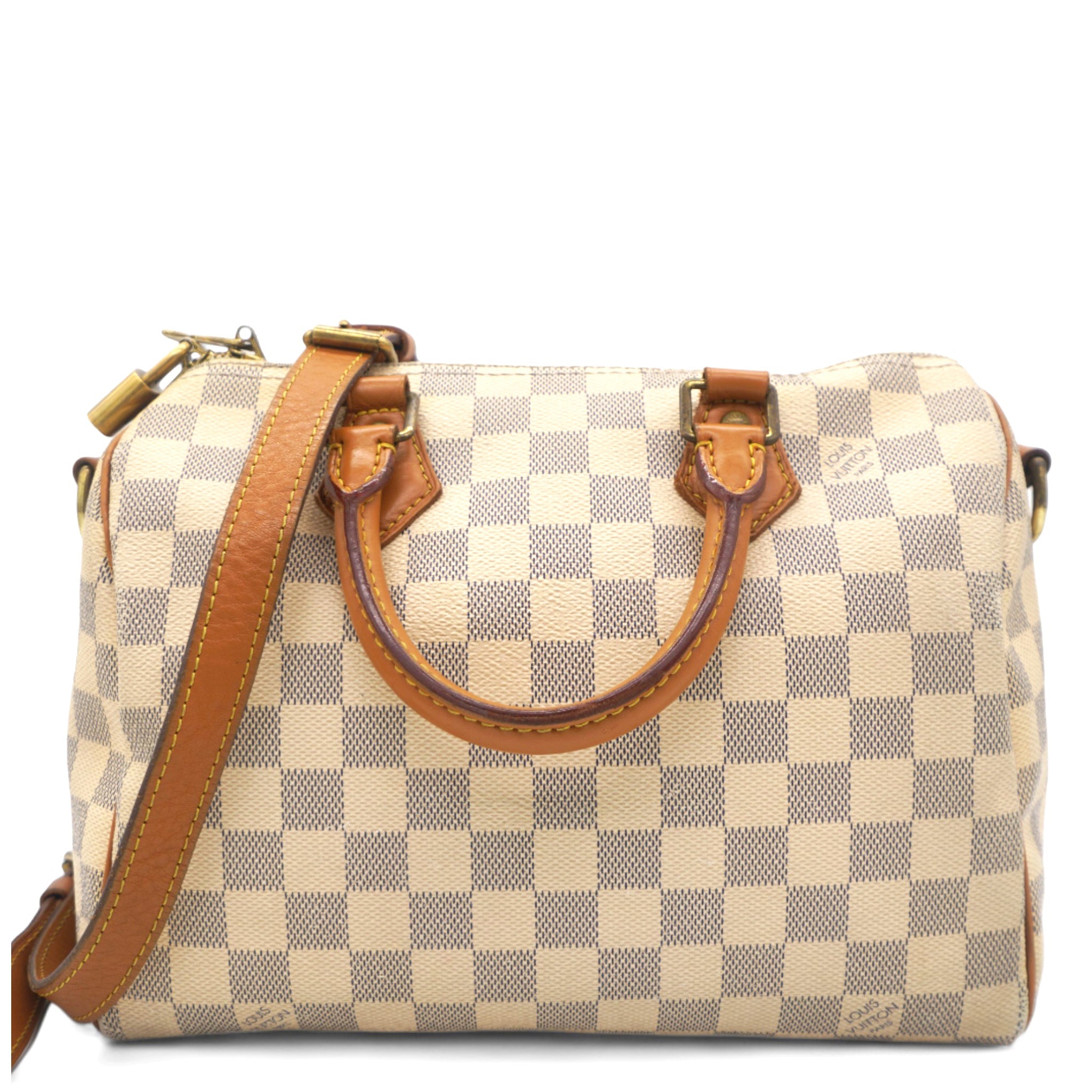 Damier Azur Speedy Bandouliere 25
