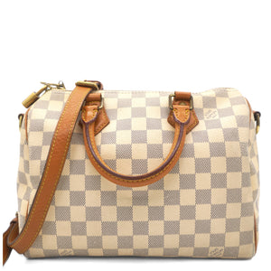 Damier Azur Speedy Bandouliere 25