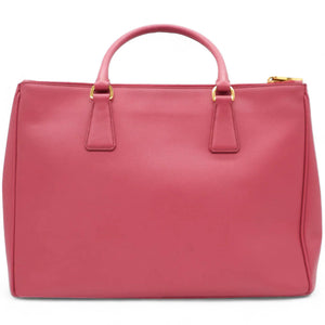 Saffiano Galleria Double Zip Tote Geranio