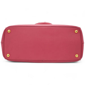 Saffiano Galleria Double Zip Tote Geranio