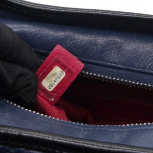 Aged Calfskin Quilted Small Gabrielle Hobo
