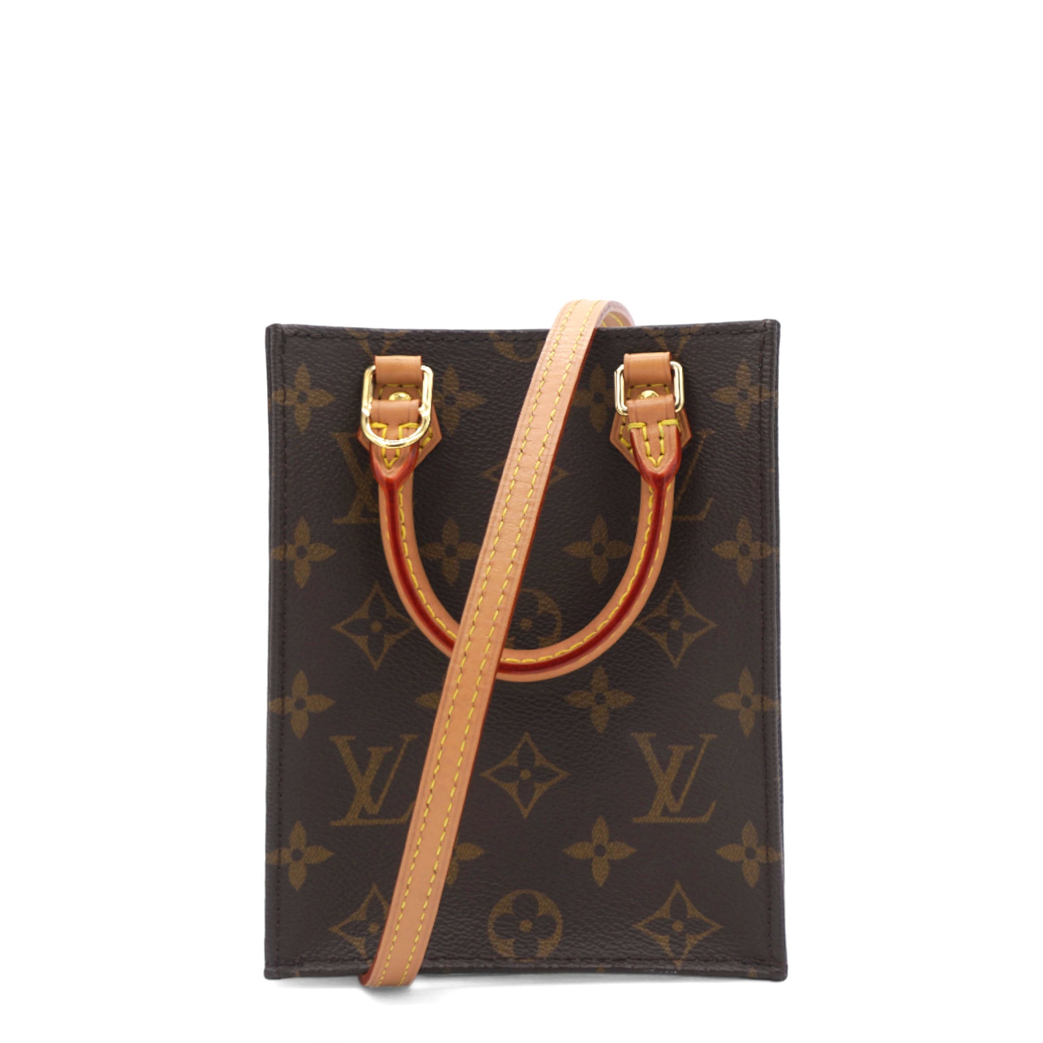 Monogram Canvas Petit Sac Plat Bag