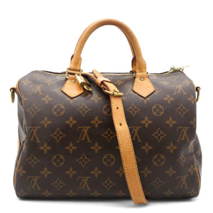 Monogram Speedy 30 with Shoulder Strap