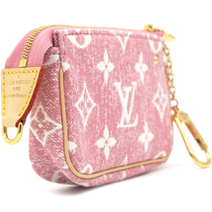 Micro Pochette Accessories Pink Denim