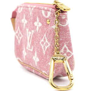Micro Pochette Accessories Pink Denim