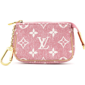 Micro Pochette Accessories Pink Denim