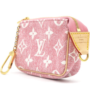 Micro Pochette Accessories Pink Denim