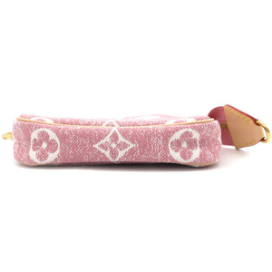 Micro Pochette Accessories Pink Denim
