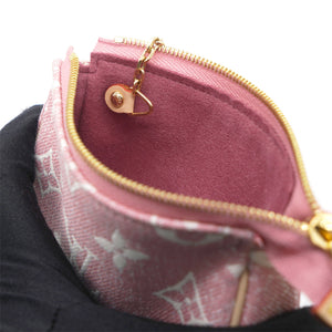 Micro Pochette Accessories Pink Denim