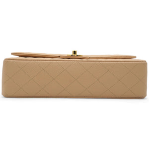Classic Flap Medium Beige Clair Caviar