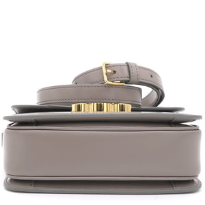 Teen Triomphe Bag in Shiny Calfskin Grey