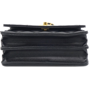 23P Top Handle Wallet on Chain Black