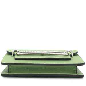 Chevre Mysore Roulis Slim Wallet Vert Criquet
