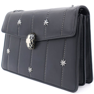 Serpenti Forever Shoulder Bag Stars Embellishments