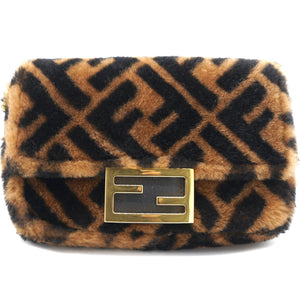 Baguette Fur Mini Bag