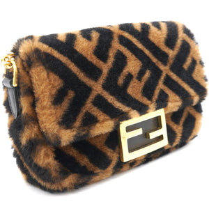 Baguette Fur Mini Bag