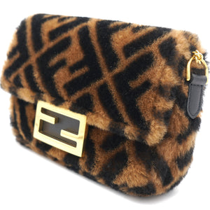 Baguette Fur Mini Bag