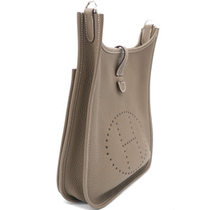 Etoupe Togo Leather Evelyne 29 Bag