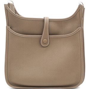Etoupe Togo Leather Evelyne 29 Bag