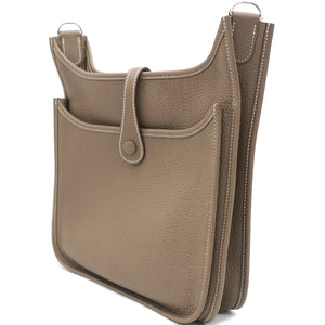 Etoupe Togo Leather Evelyne 29 Bag