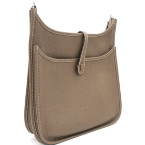 Etoupe Togo Leather Evelyne 29 Bag