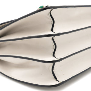 Serpenti Forever Top Handle Bag White