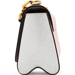 Epi Stones Twist Shoulder Bag PM Rose Ballerine