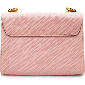 Epi Stones Twist Shoulder Bag PM Rose Ballerine