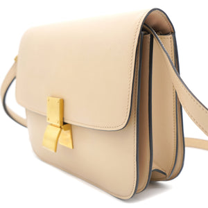 Medium Classic Box Bag Beige
