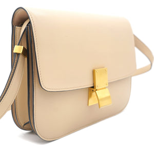 Medium Classic Box Bag Beige