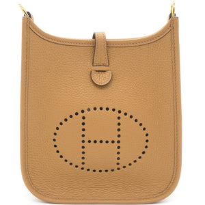 Mini Evelyne TPM shoulder bag 4B Biscuit
