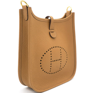 Mini Evelyne TPM shoulder bag 4B Biscuit