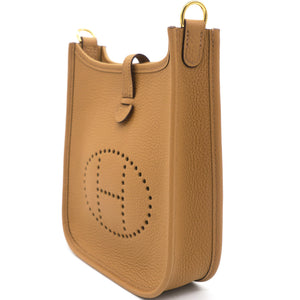 Mini Evelyne TPM shoulder bag 4B Biscuit