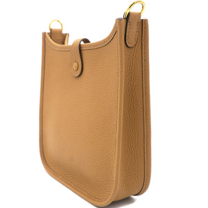 Mini Evelyne TPM shoulder bag 4B Biscuit