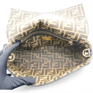 Baguette White Raffia Bag