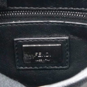 Nappa Lace Up Mini Peekaboo Iconic Satchel Black