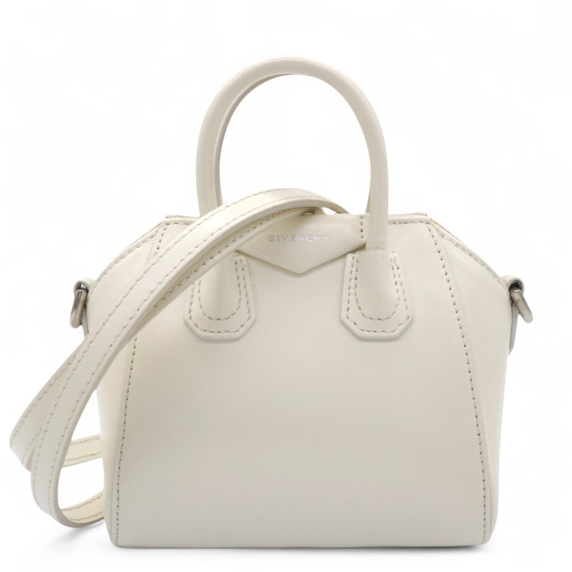 Shiny Lord Nano Antigona Ivory