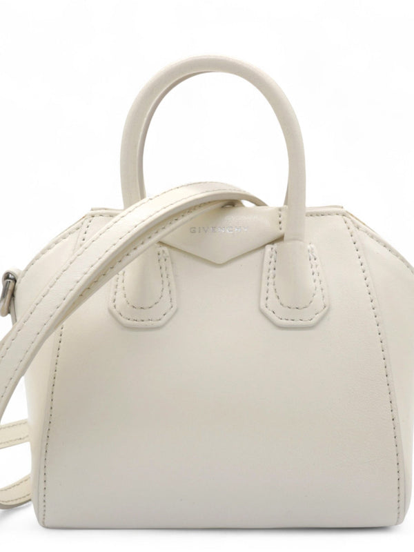 Shiny Lord Nano Antigona Ivory